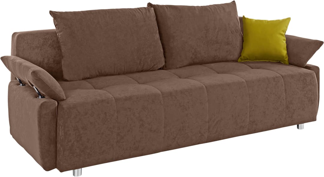 COLLECTION AB Schlafsofa Funtastic | Braun