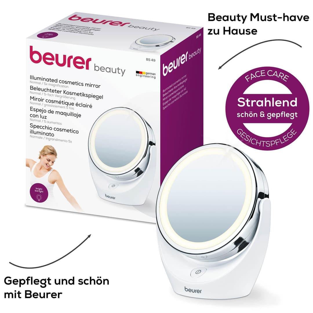 BEURER Kosmetikspiegel BS 49 | Weiß