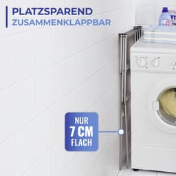 Maximex Teleskop-Wäscheständer | Silber