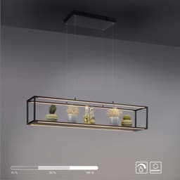 OTTO home LED Pendelleuchte Civva | Schwarz