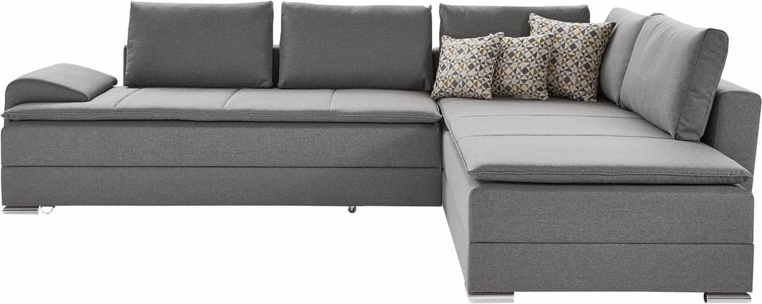 Home affaire Ecksofa Night & Day L-Form | Grau