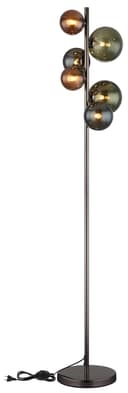 GLOBO LIGHTING LED Stehlampe RIHA | Grau 2