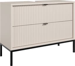 BASIC by Balculina Waschbeckenunterschrank Lucera | Beige