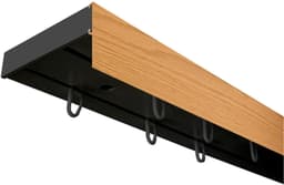 SN DECO GROUP Gardinenschiene SH | Schwarz