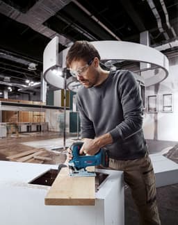 Bosch Professional Akku-Stichsäge GST 18V-125 B | Blau