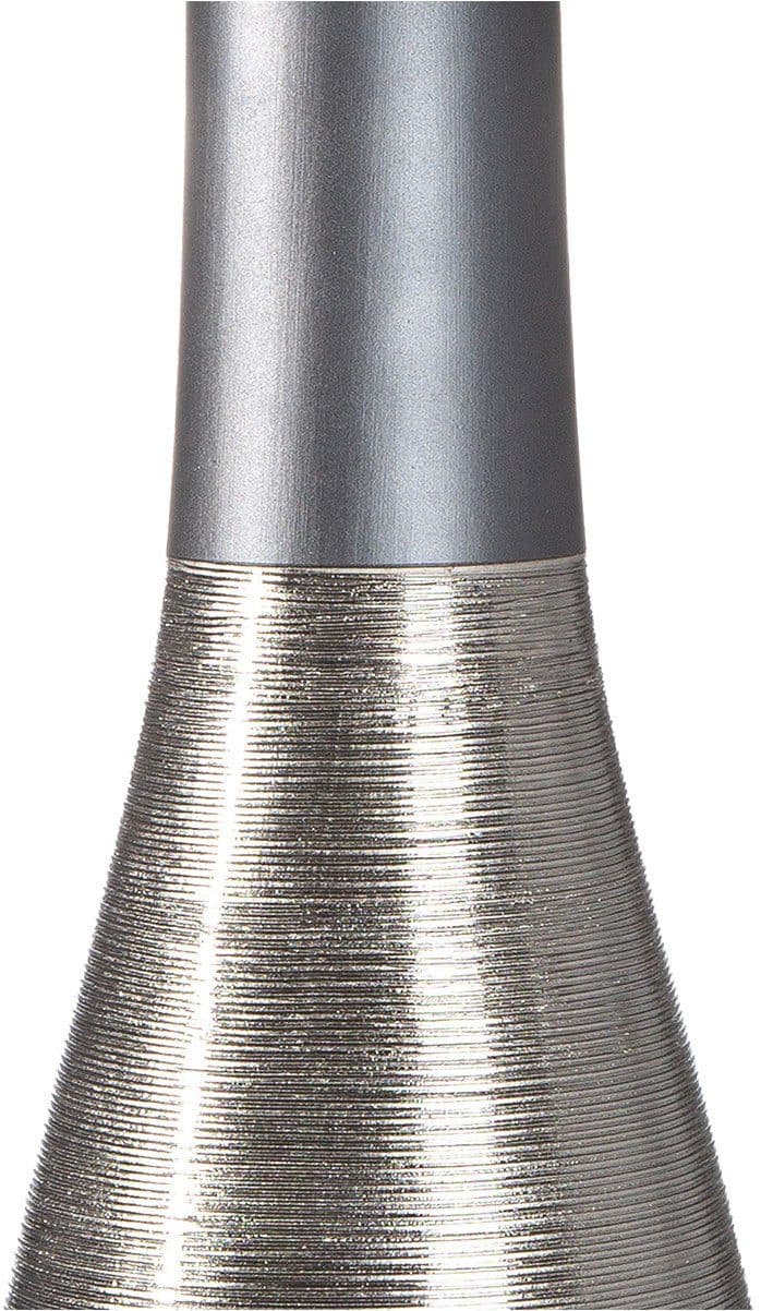 GILDE Bodenvase Kegel London | Grau
