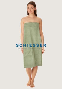 Schiesser Sarong Saunakilt Turin | Grün