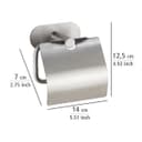 WENKO Toilettenpapierhalter Orea | Silber 4