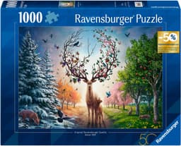 Ravensburger Puzzle Der magische Hirsch und die vier Jahreszeiten