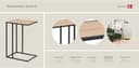 ACTONA GROUP Beistelltisch Seaford | Holztöne 2