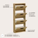 HBZ Schuhkipper Sam | Holztöne 4