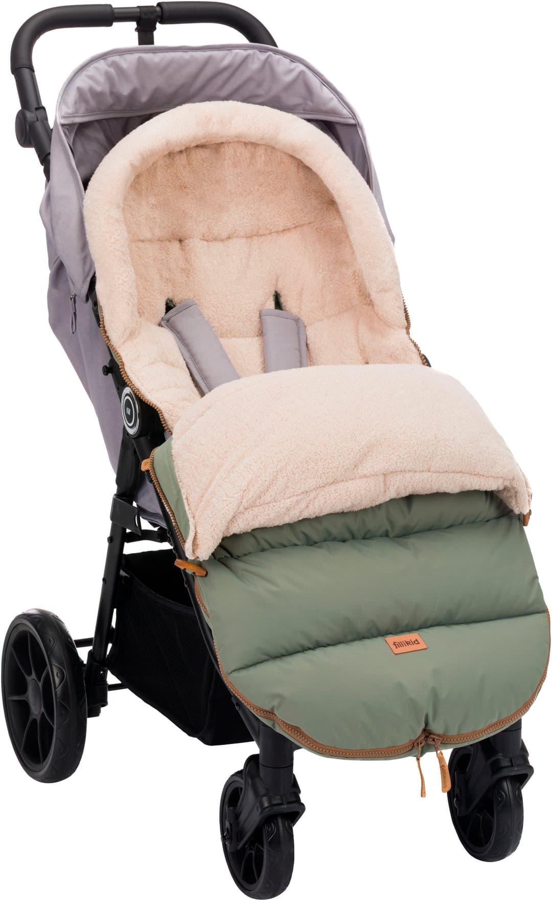 Fillikid Fußsack Atlas | Grün