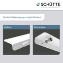 Schütte Duschregal | Weiß 4