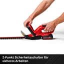 Einhell Akku-Heckenschere GC-CH 1846 Li Kit | Rot 3