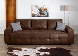 COLLECTION AB Schlafsofa Bella | Braun