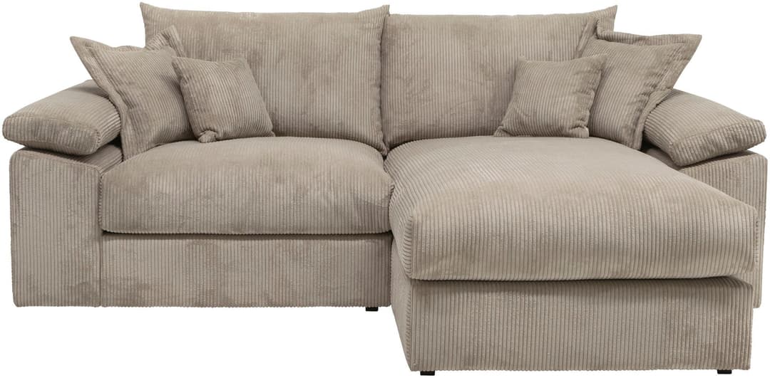 home affaire Ecksofa Soft&Cosy XL L-Form | Braun