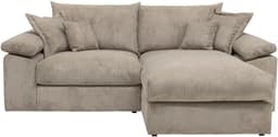 home affaire Ecksofa Soft&Cosy XL L-Form | Braun