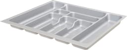 OPTIFIT Besteckeinsatz | Grau