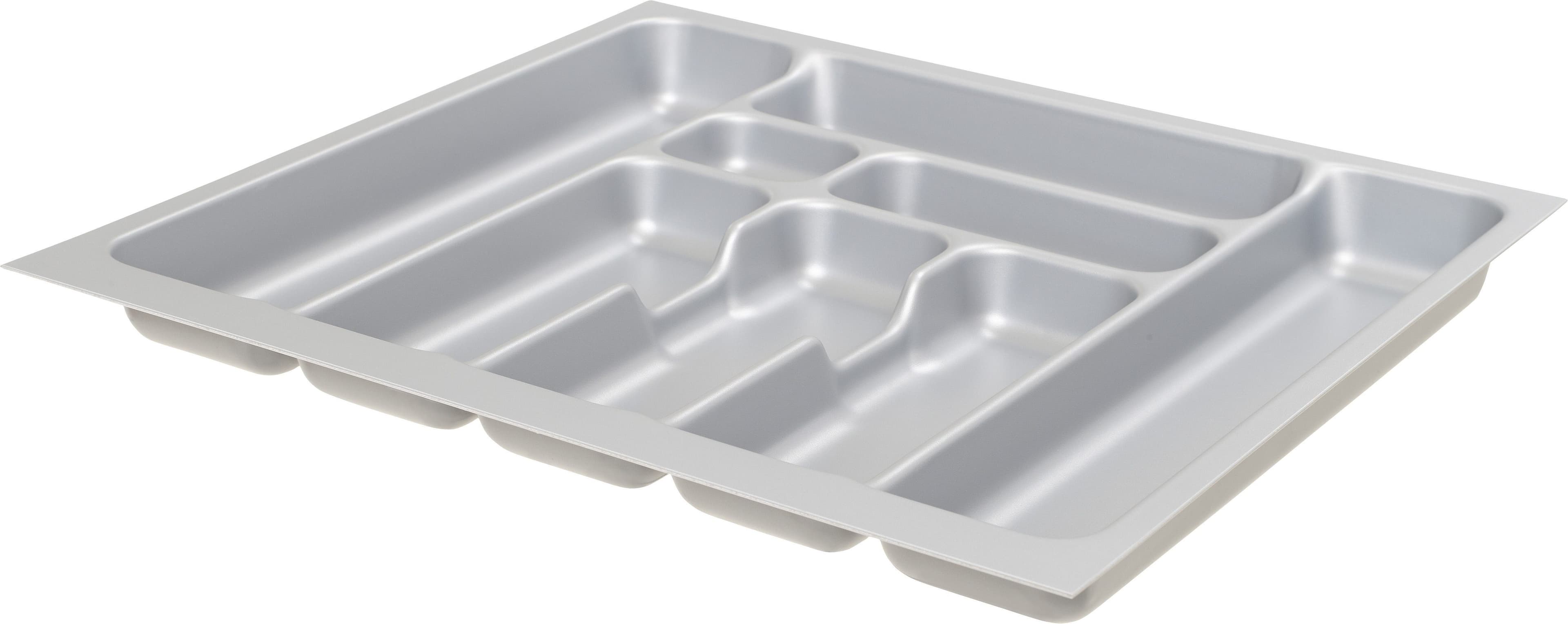 OPTIFIT Besteckeinsatz | Grau