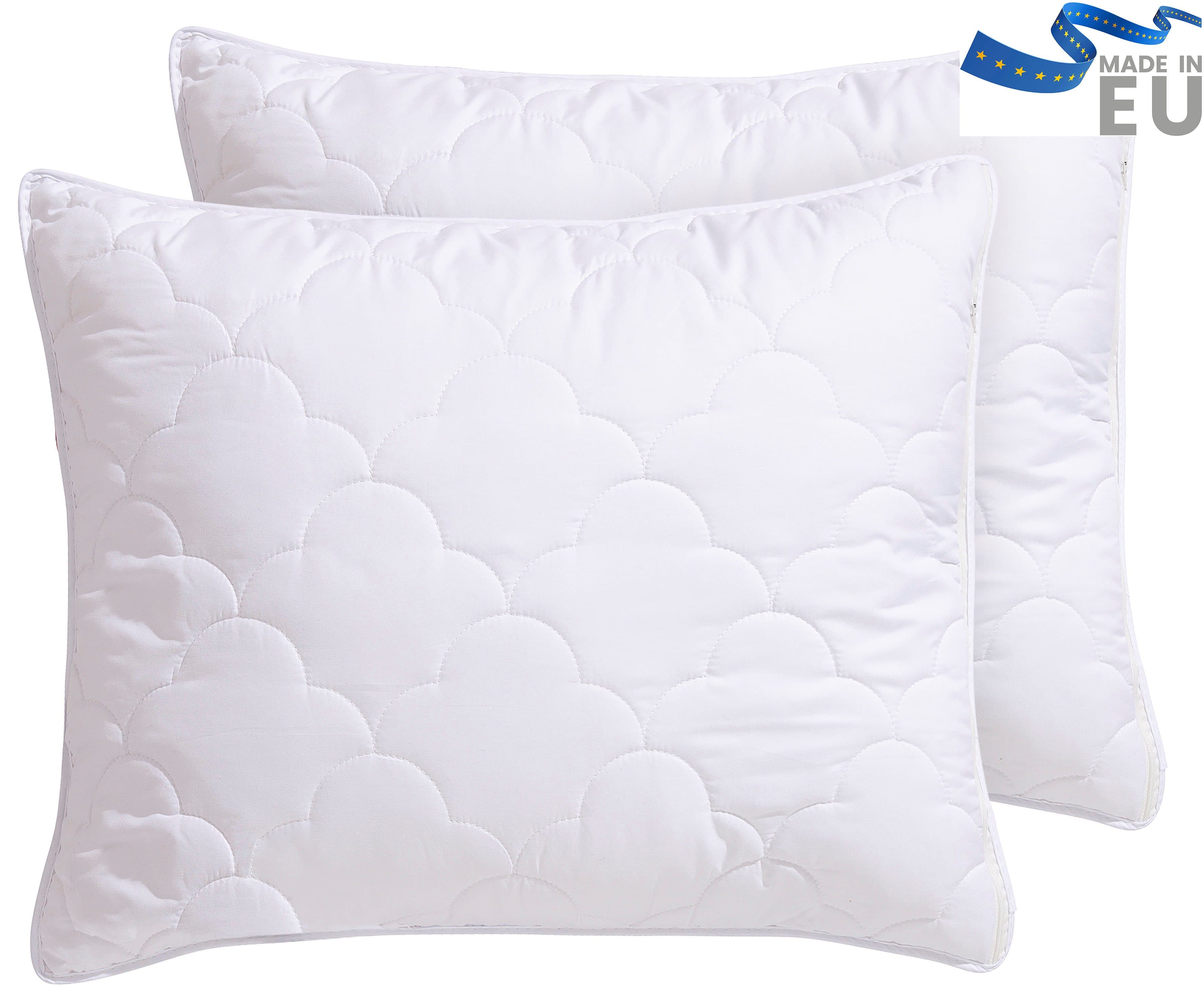 OTTO home Microfaserkissen Mondschein | Weiß