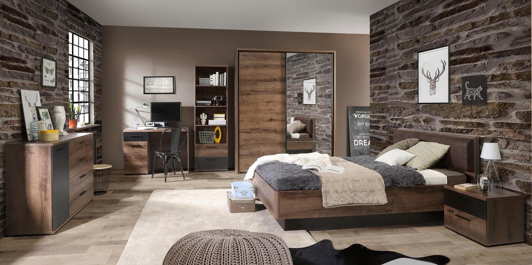 FORTE Bett Jacky | Holztöne