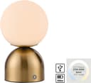 SCHÖNER WOHNEN-Kollektion LED Tischleuchte RUDI | Gold 3