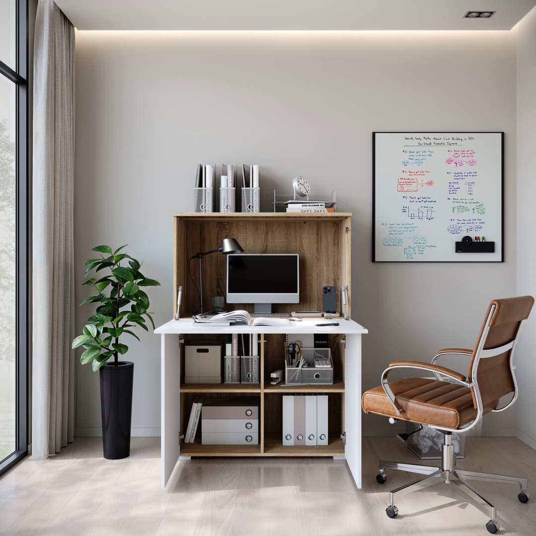 Home affaire PC-Schrank Vera | Holztöne