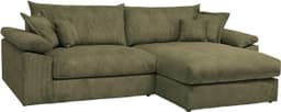 Home affaire Ecksofa Soft&Cosy XXL L-Form | Grün