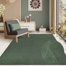 the carpet Teppich Rio | Grün