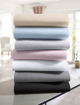 OTTO home Spannbettlaken GRETA Jersey | Grau