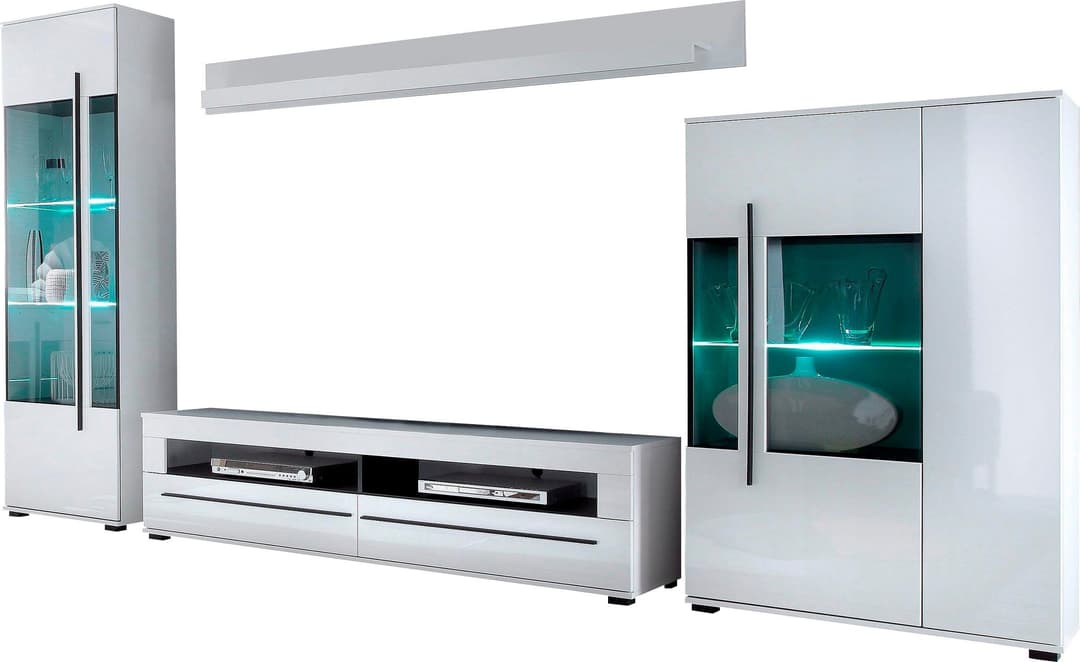 Home affaire Wohnwand Cantara | Weiß