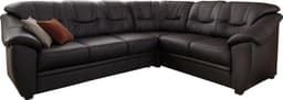 sit&more Ecksofa Savona L-Form | Schwarz