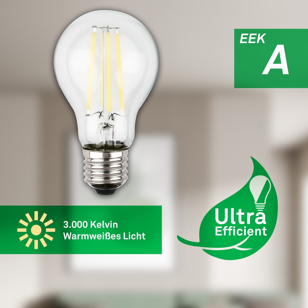 Briloner Leuchten LED-Leuchtmittel A60 | Weiß
