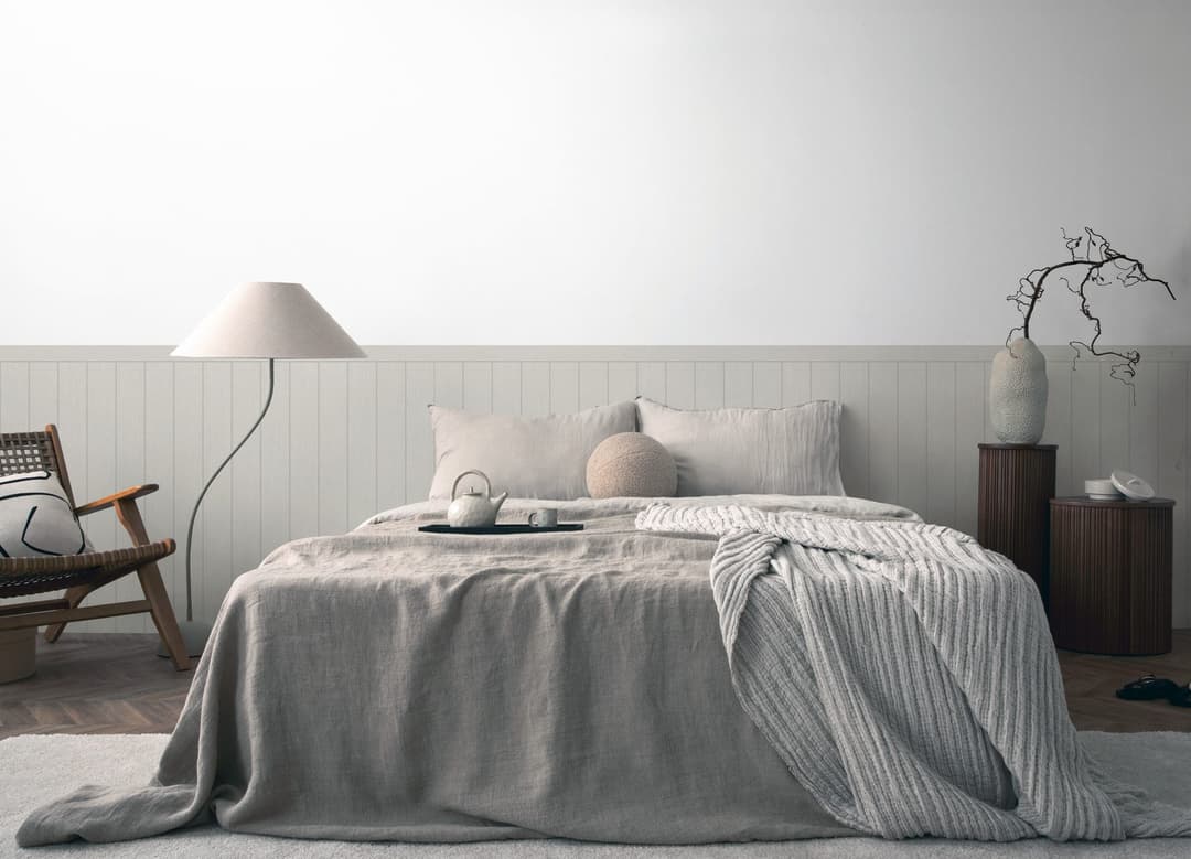 living walls Vliestapete Wallpanel | Grau