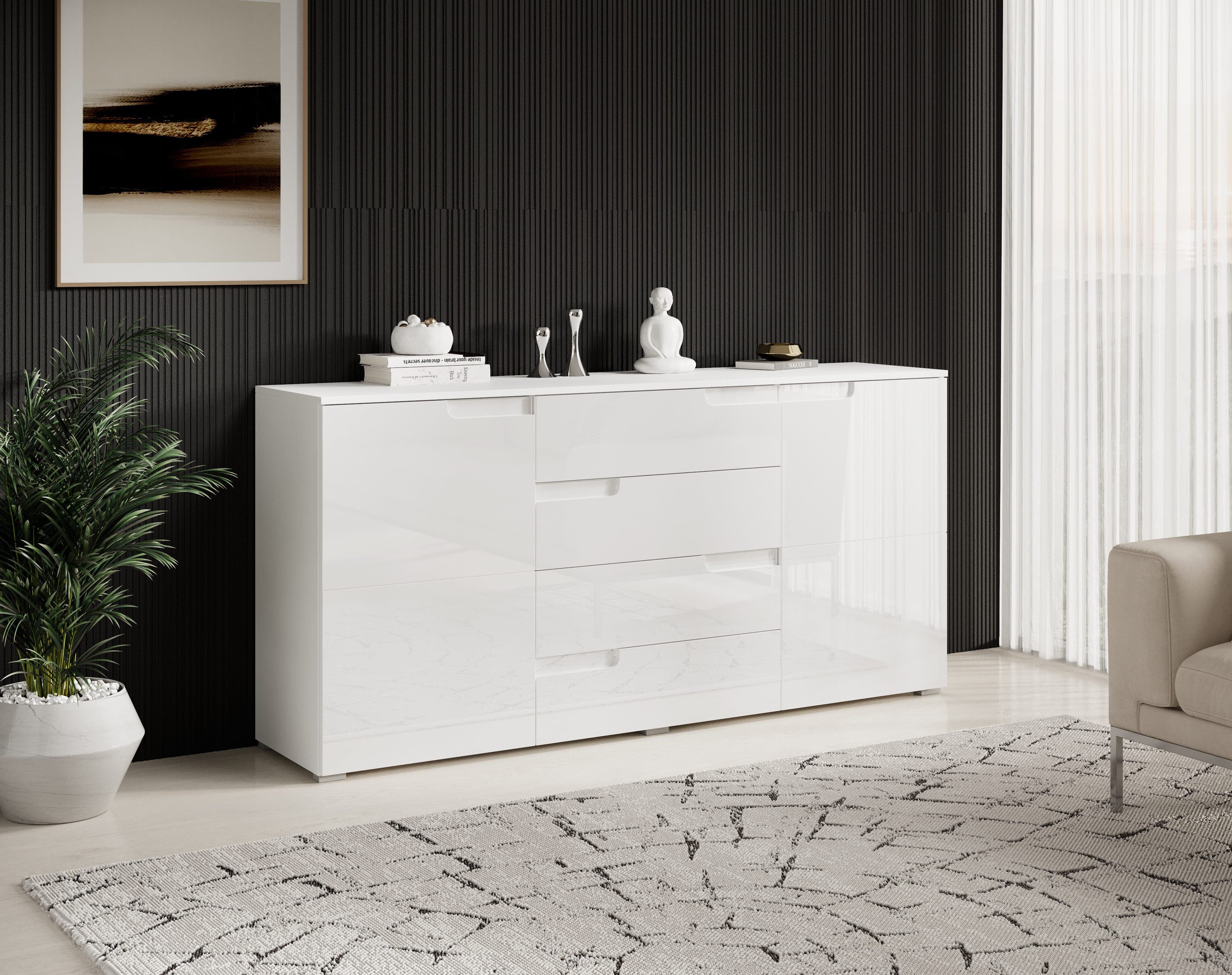 HBZ Sideboard Spice | Weiß