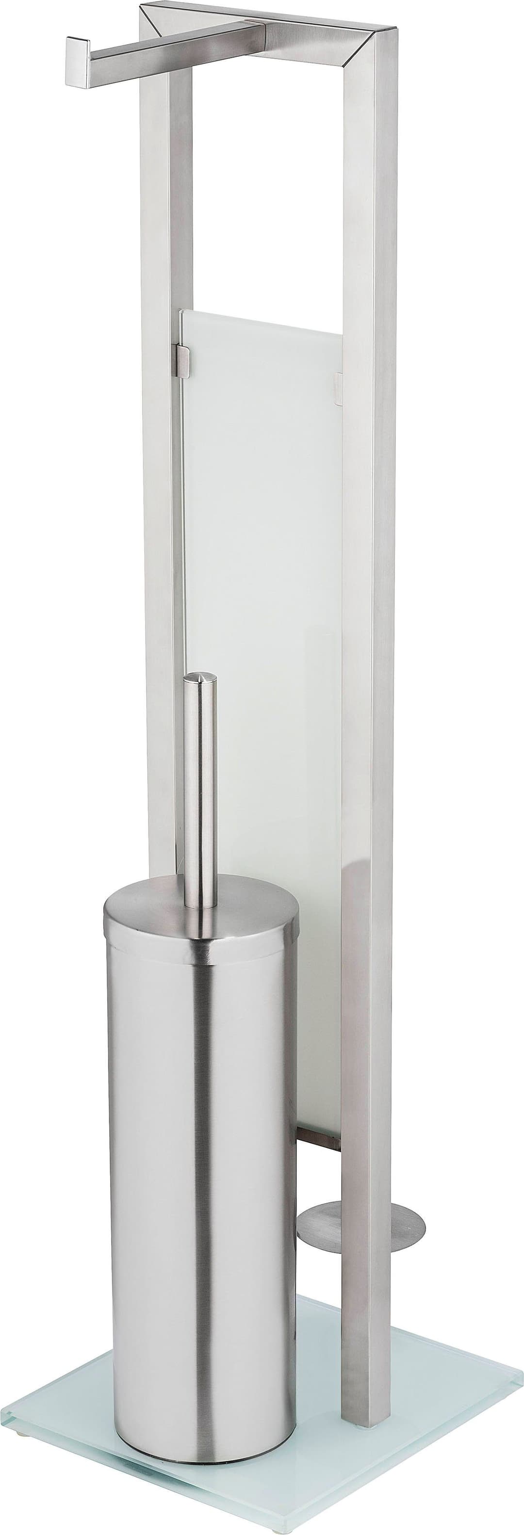 WENKO WC-Garnitur Rivalta | Silber