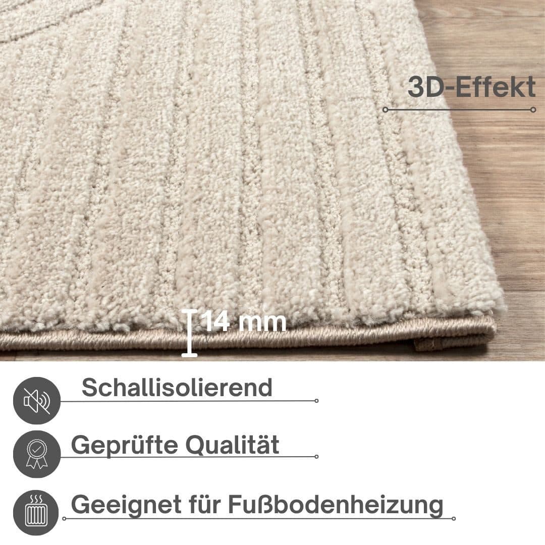 OTTO home Designteppich Eliaan | Beige