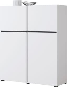OTTO home Highboard Cross | Weiß