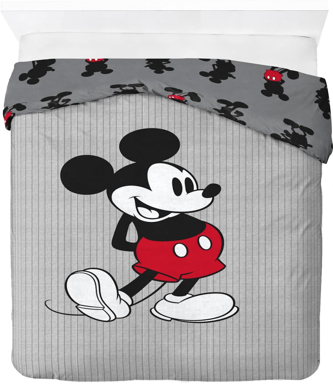 Disney Mickey Mouse Bettwäsche-Set | Grau