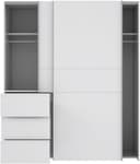 FORTE Winn Schwebetürenschrank | Weiß 4