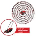 Einhell Akku-Rasenmäher GE-CM 18/30-1 Li BL | Rot 2