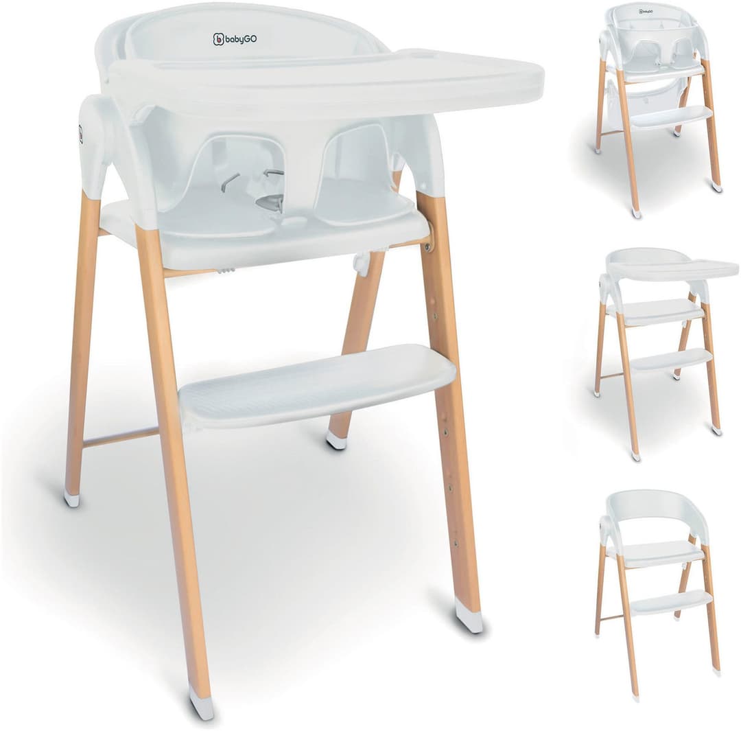 BabyGo Kombihochstuhl Levels | Weiß