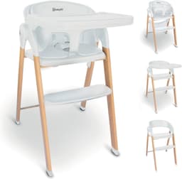 BabyGo Kombihochstuhl Levels | Weiß