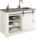 Home affaire Spülenschrank Sherwood | Weiß
