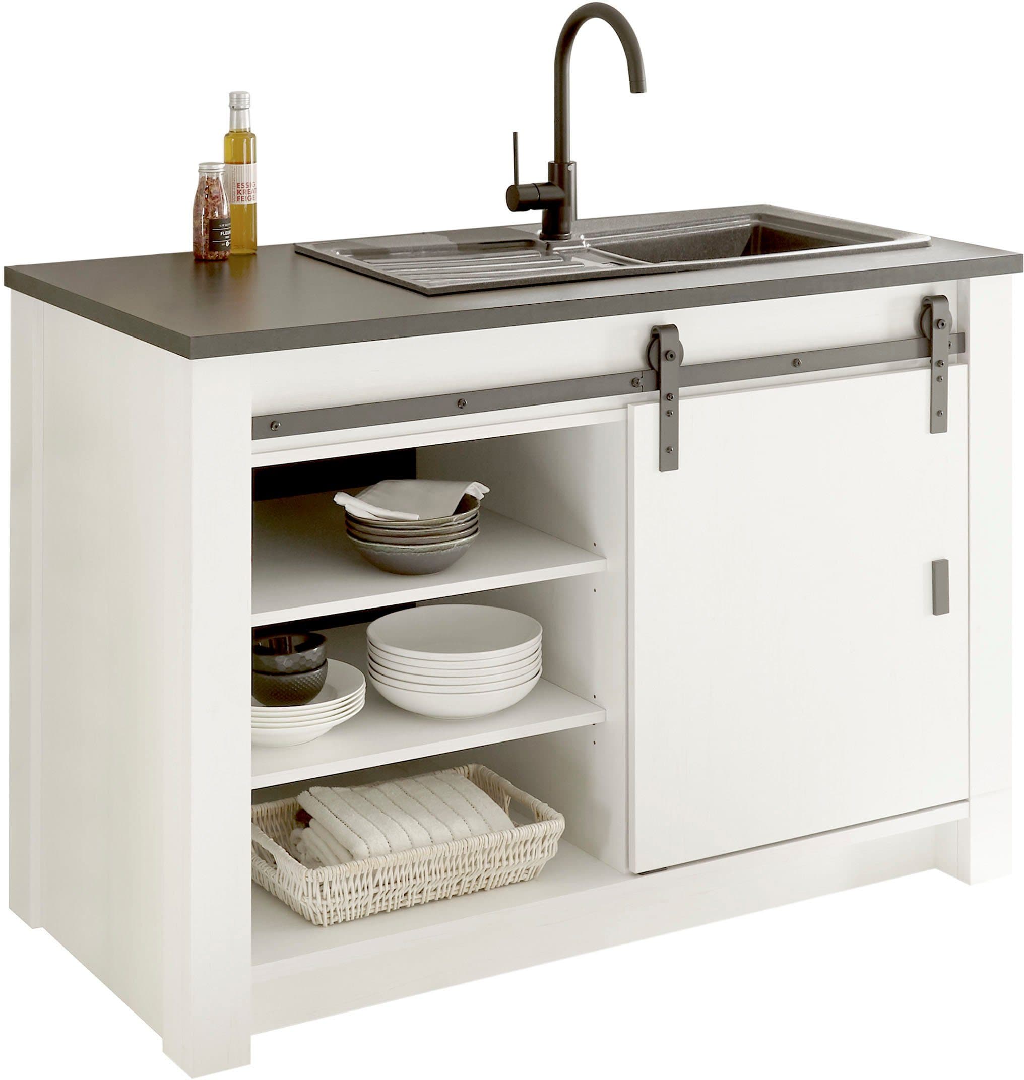 Home affaire Spülenschrank Sherwood | Weiß