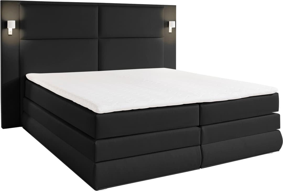 COLLECTION AB Boxspringbett Copenhagen | Schwarz