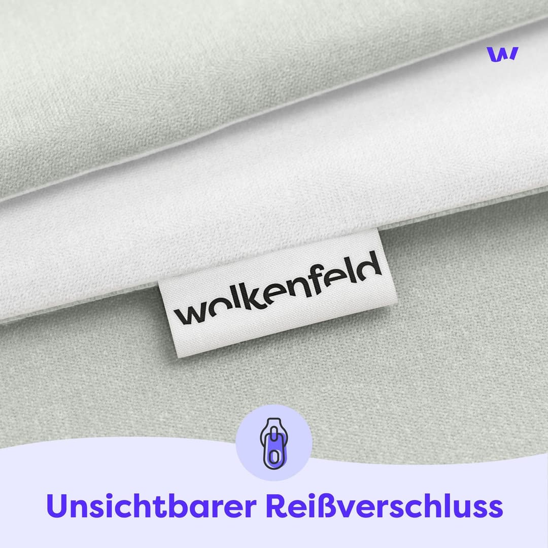 Wolkenfeld Bettwäsche-Set | Grau