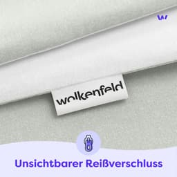 Wolkenfeld Bettwäsche-Set | Grau