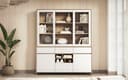 Home affaire Buffet Stranda | Weiß