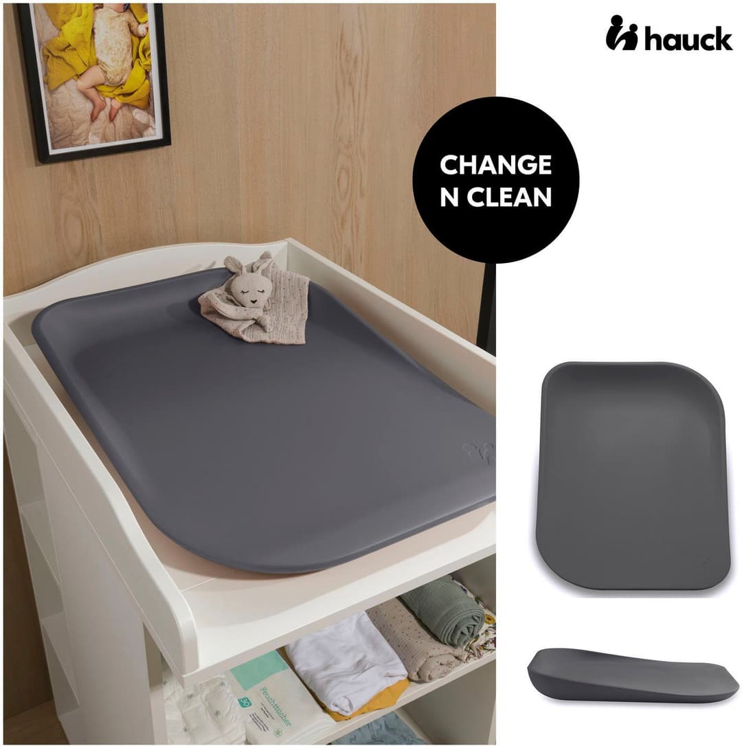 Hauck Wickelauflage Change N Clean | Grau